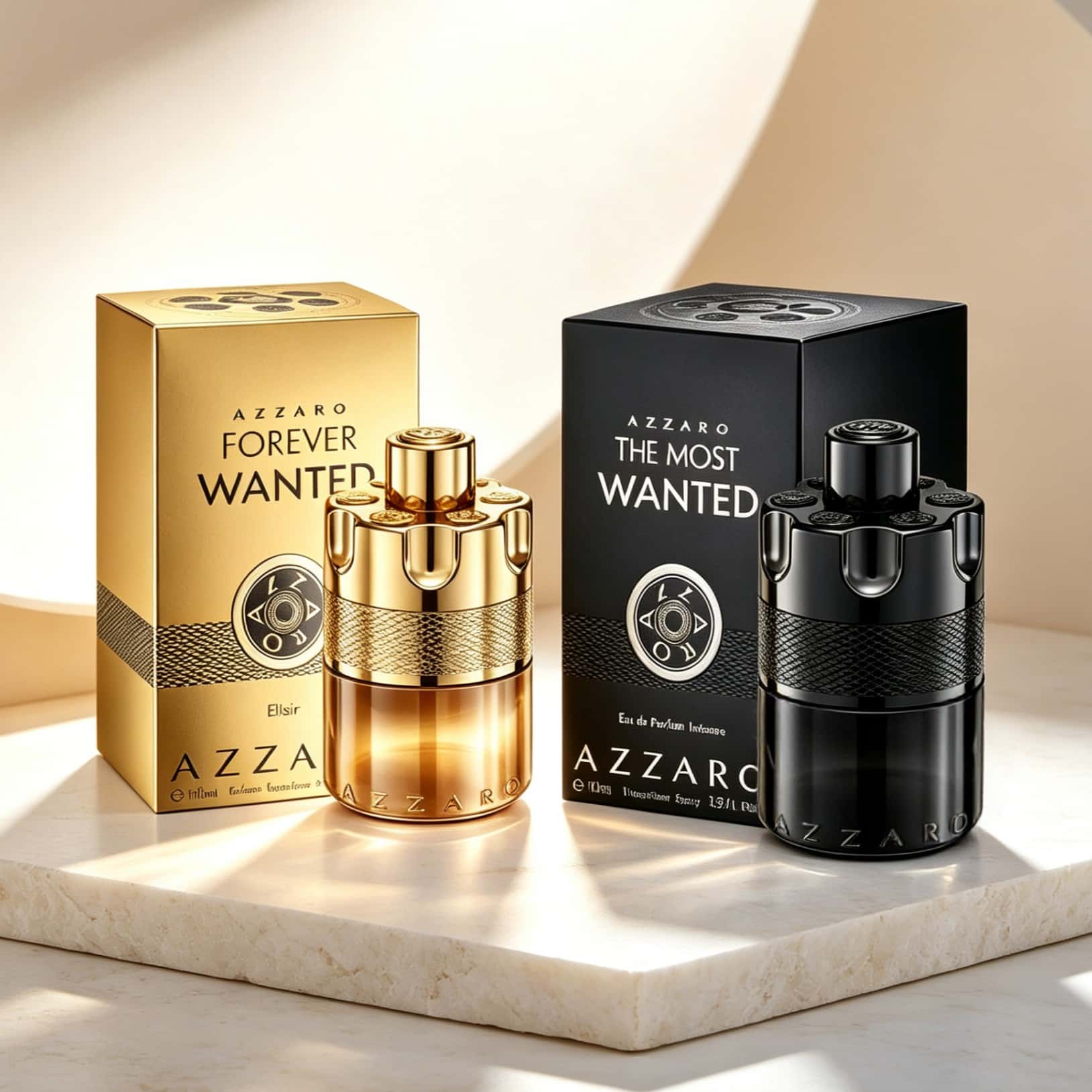 Perfume Alcohol Fragrance - Ensemble de parfums Azzaro Wanted en