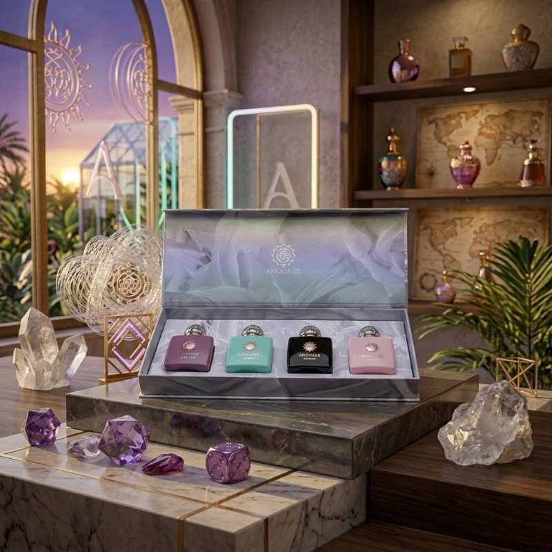 Coffret cadeau de parfum AMOUA - The Collection Perfume Fragrance avis et prix