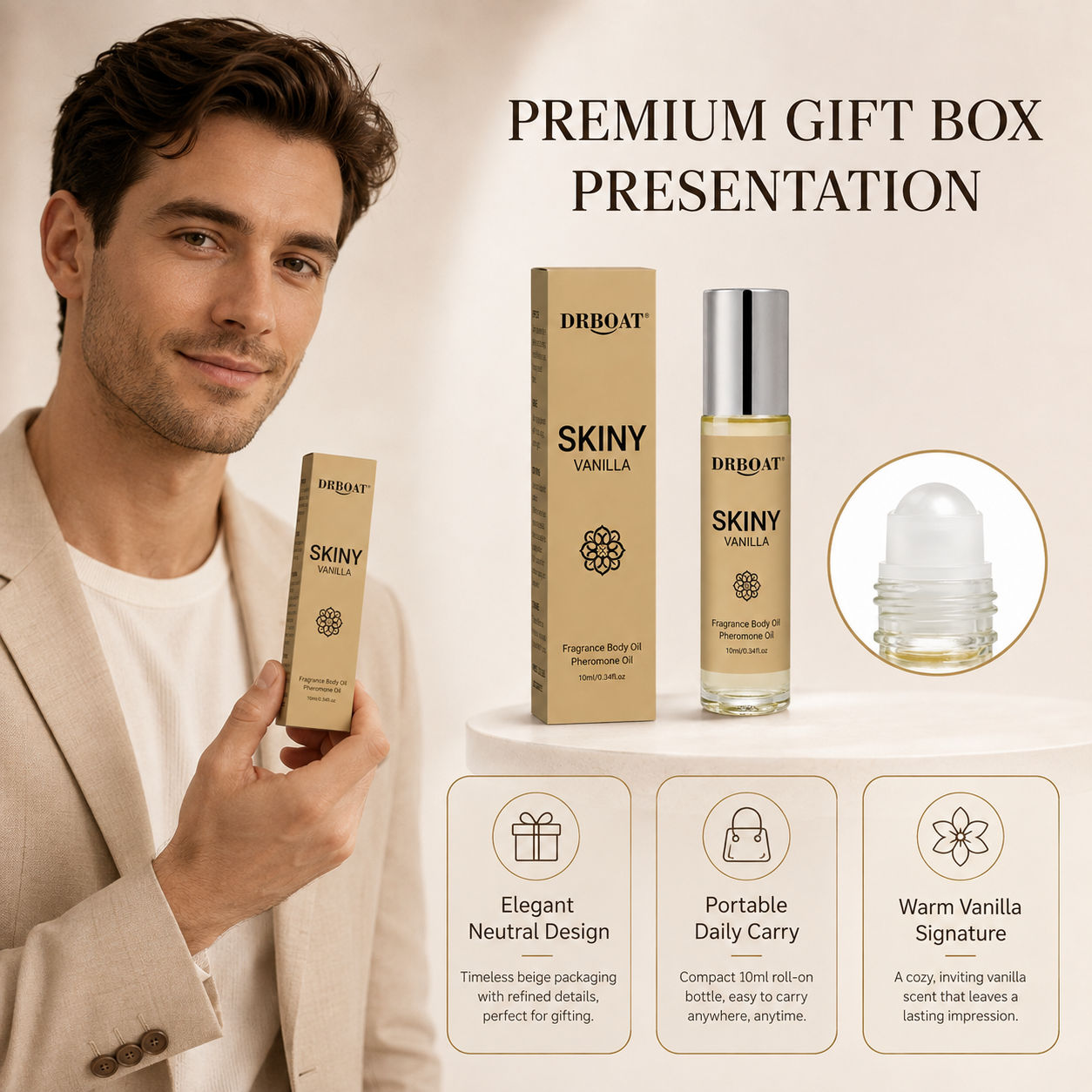 Huile parfumée en roll-on pour - Perfume Fragrance Oil avis et prix