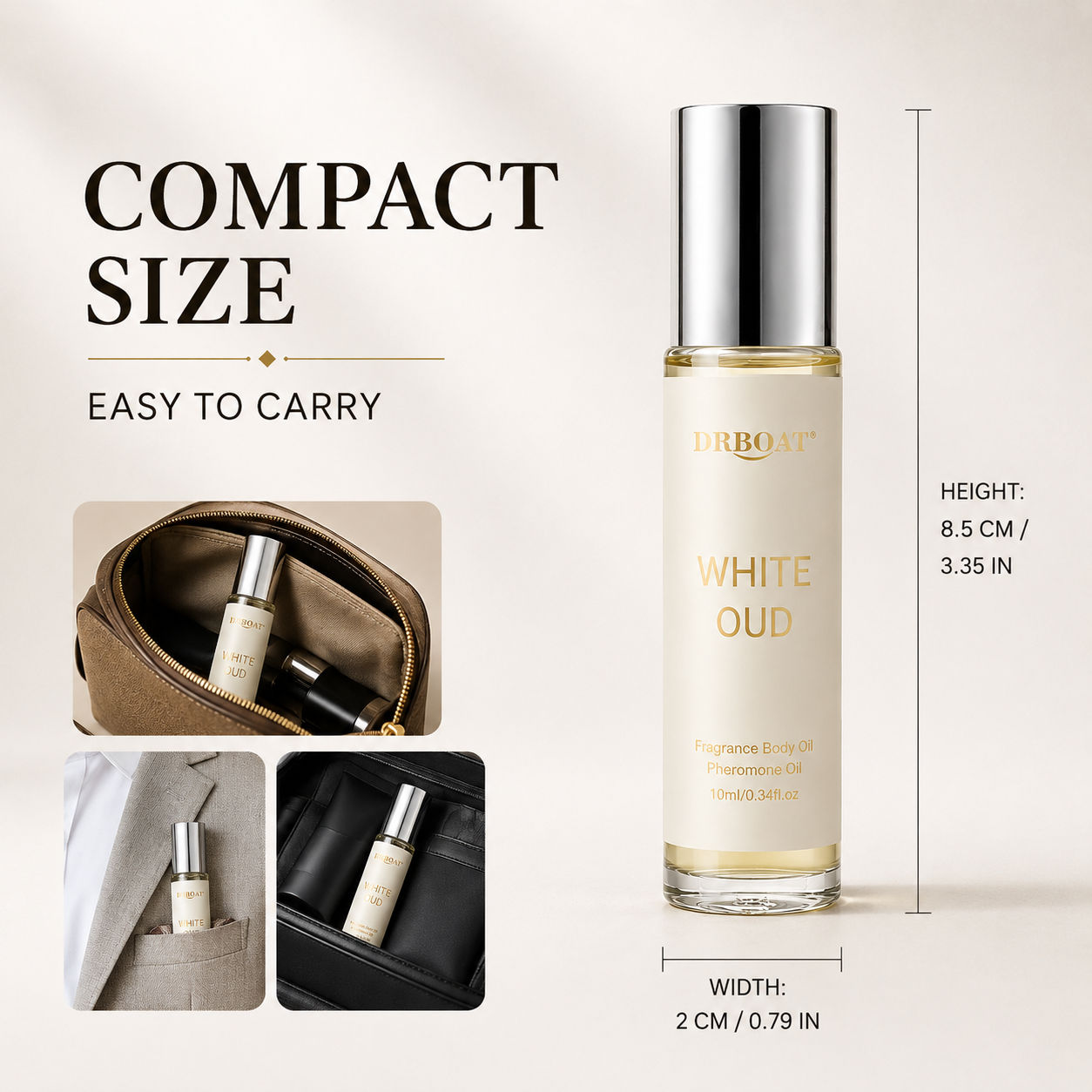 Parfum en roll-on pour hommes, - Perfume Fragrance Oil avis et prix