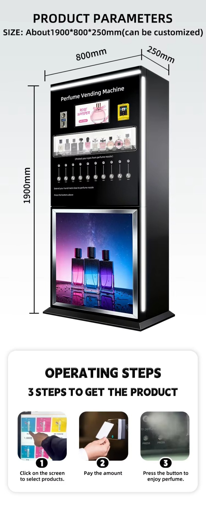 Distributeur automatique de pa - Perfume Fragrance Sale avis et prix